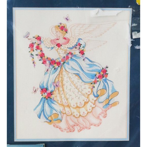 Dimensions Crewel Kit Summer's Angel No. 1431 by Laine Gordon Design Size 14" x - Picture 2 of 3